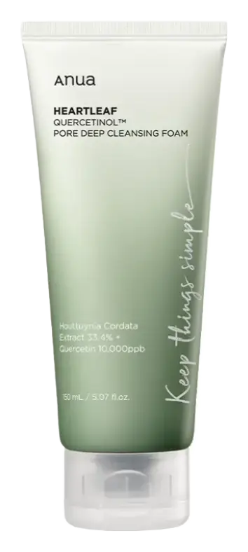 Anua Heartleaf Quercetinol Pore Deep Cleansing Foam