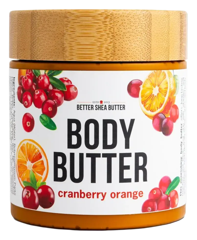 Better Shea Butter Body Butter Cranberry Orange
