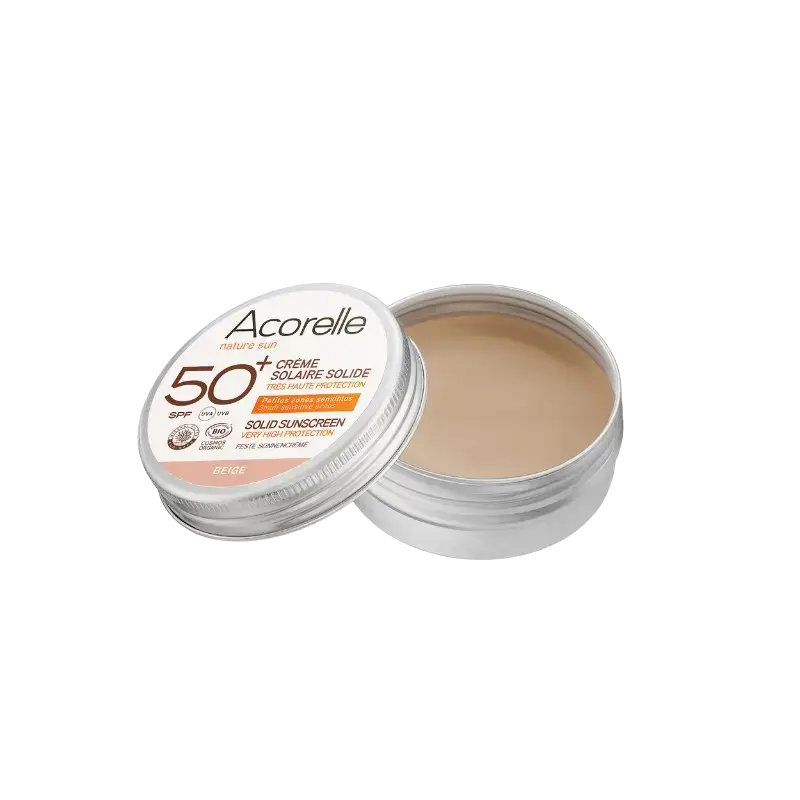 Acorelle Solid Sunscreen SPF 50+ Beige