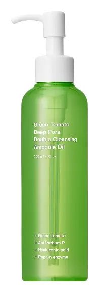 Sungboon Editor Green Tomato Deep Pore Double Cleansing Ampoule Oil