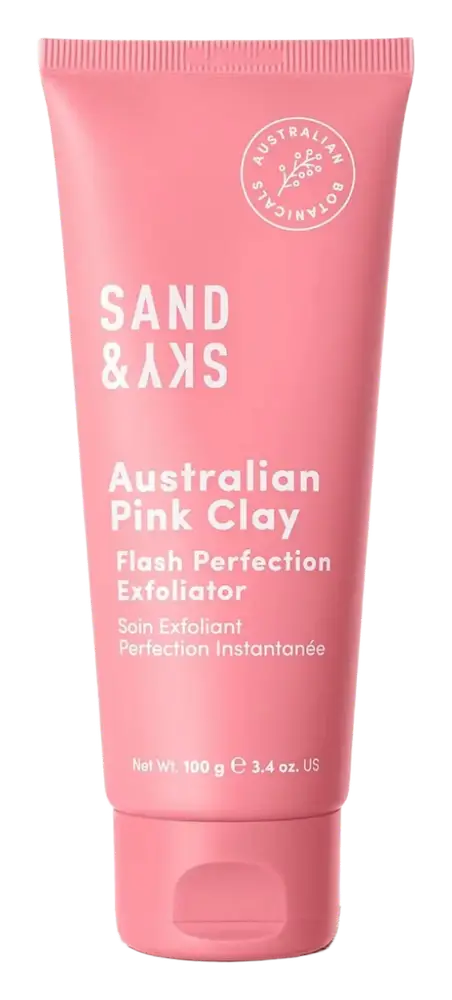Sand and Sky Australian Pink Clay Flash Perfection Exfoliator