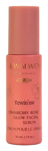 Skwalwen Botanicals Tewín’xw Cranberry Rose Glow Facial Serum