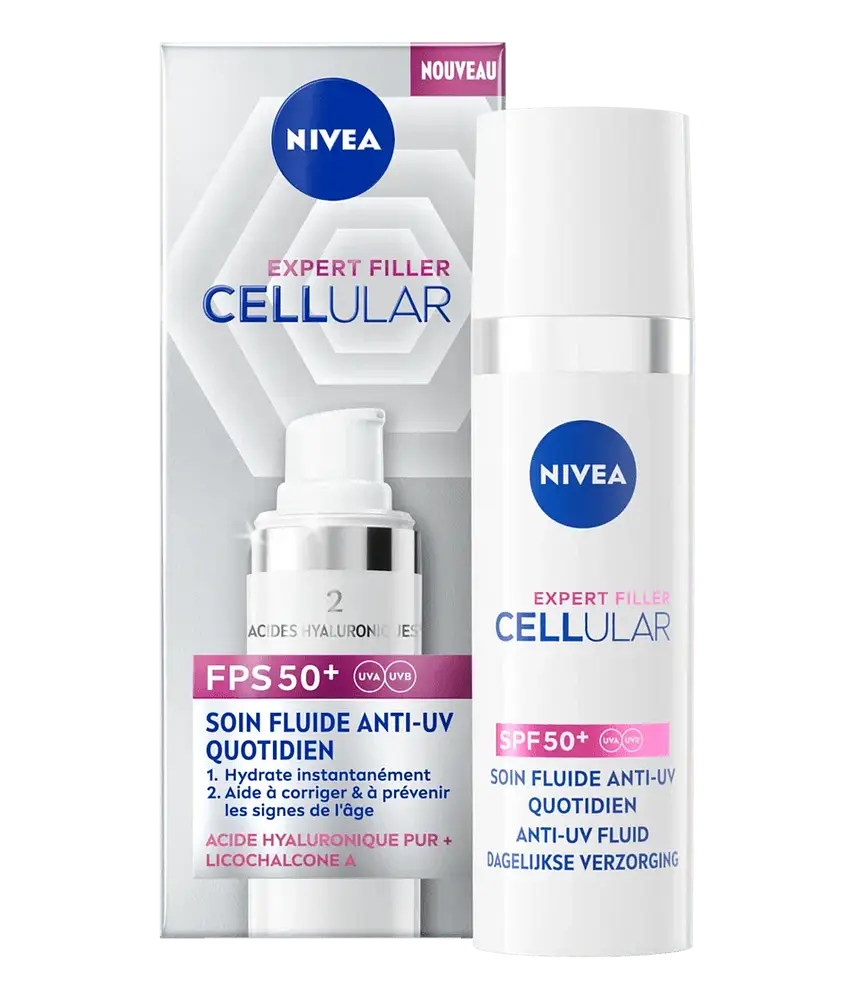 Nivea Fluide Jour Anti UV Quotidien FPS50+