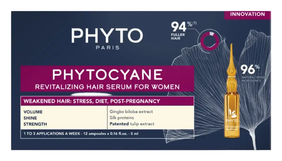 Phyto Phytocyane Revitalizing Hair Serum For Women