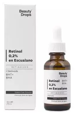 beauty drops Retinol 0.2% in Squalane