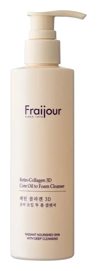 Fraijour Retin-Collagen 3D Core Oil To Foam Cleanser
