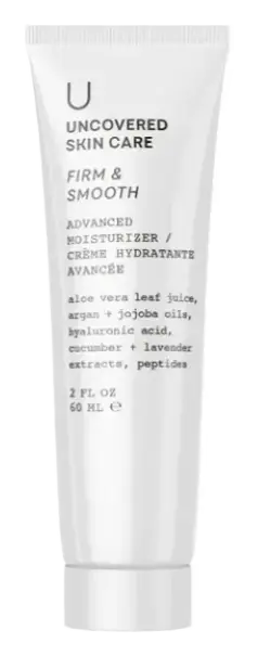 Uncovered Skin Care Firm & Smooth Advanced Moisturizer
