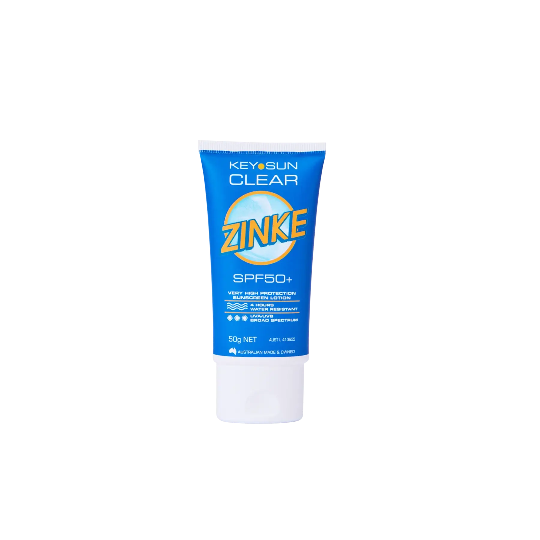 Key Sun Clear Zinke Sunscreen Lotion SPF50+