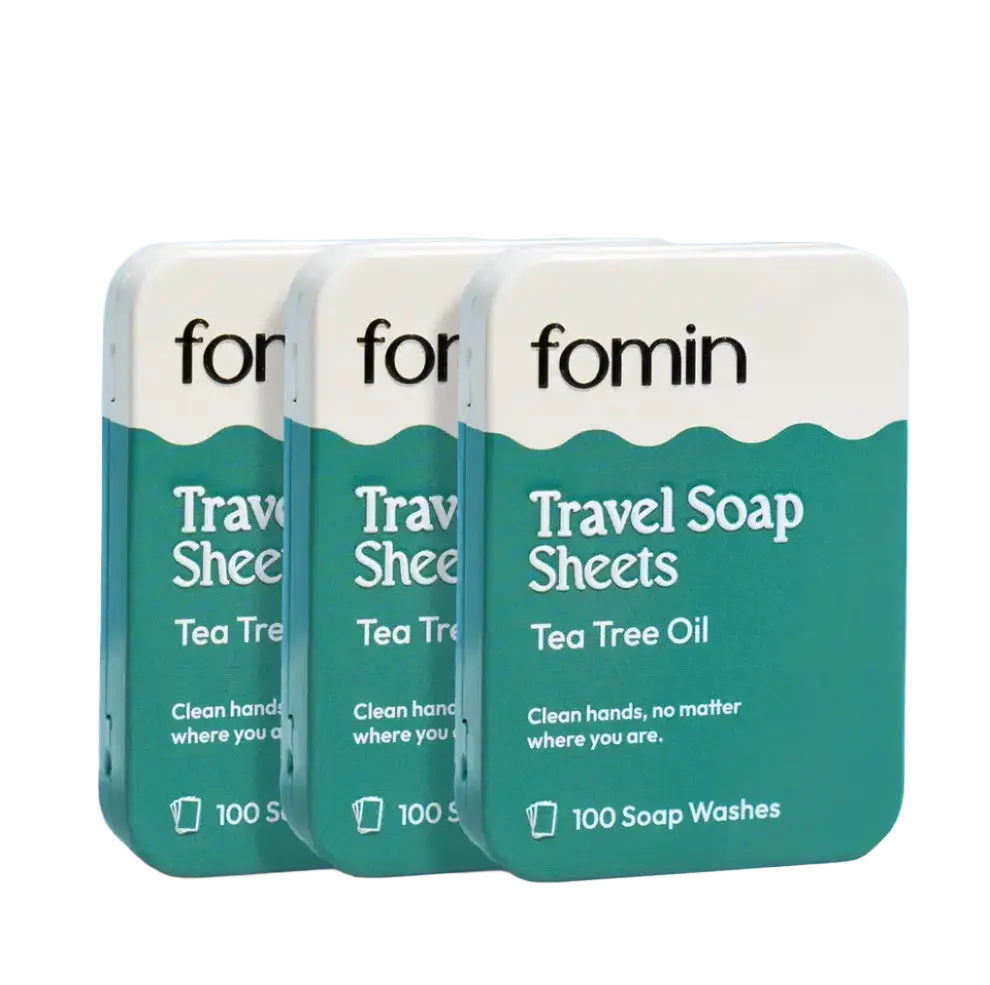 Fomin Travel Soap Sheets Tea Tree Oil