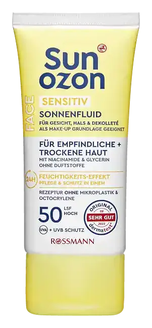 Sunozon Face Sonnenfluid Sensitiv SPF 50