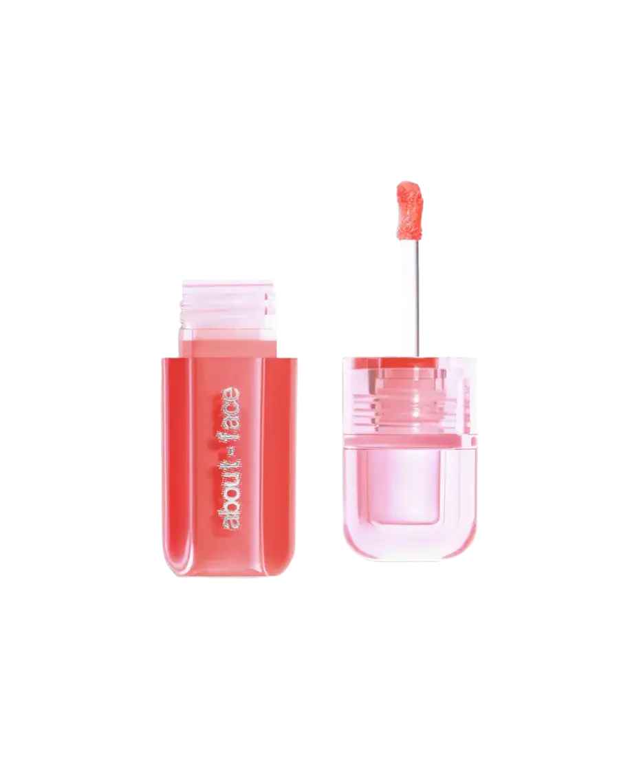 about-face Blush Rush Pigmented Fluid Blush Rev It Up