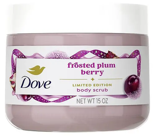 Dove Body Scrub Frosted Plum Berry (Limited Edition)