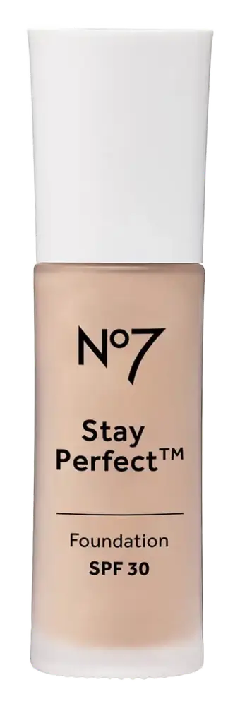 No7 Stay Perfect Foundation SPF 30 Porcelain