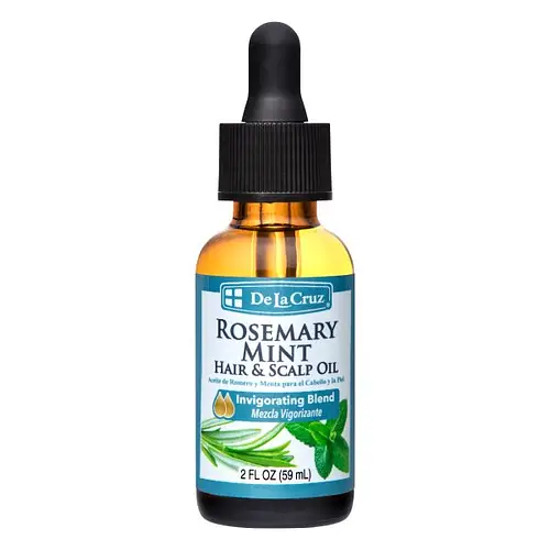 De La Cruz Rosemary Mint Hair & Scalp Oil