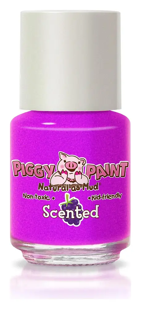 Piggy Paint Scented Nail Polish Grouchy Grape