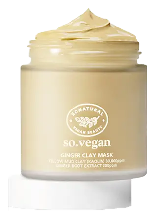 so natural So Vegan Ginger Clay Mask