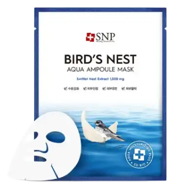 SNP Bird's Nest Aqua Ampoule Mask