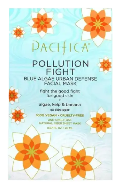 Pacifica Pollution Fight Blue Algae Urban Defense Facial Mask