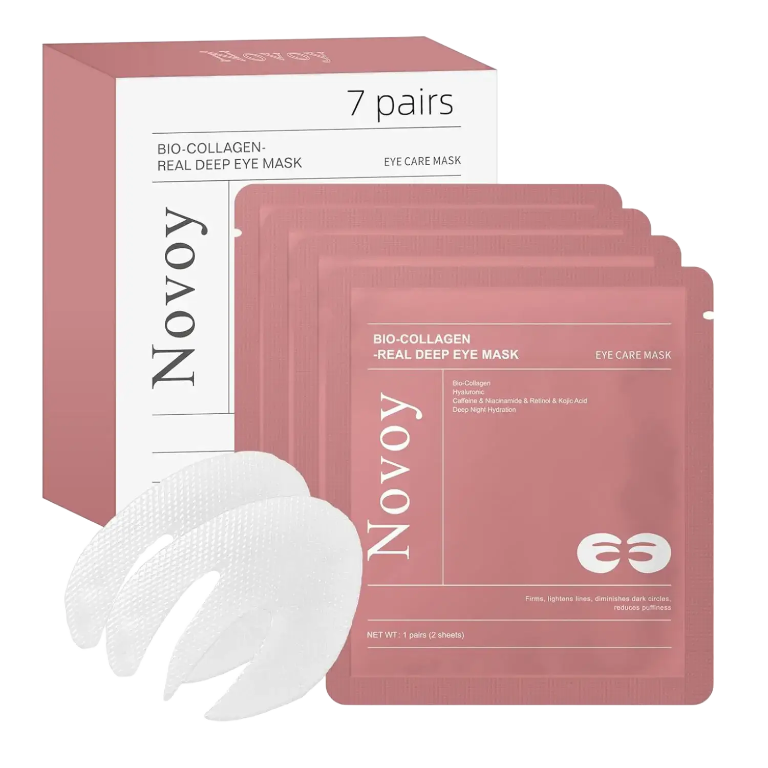 Novoy Bio-Collagen Real Deep Eye Mask