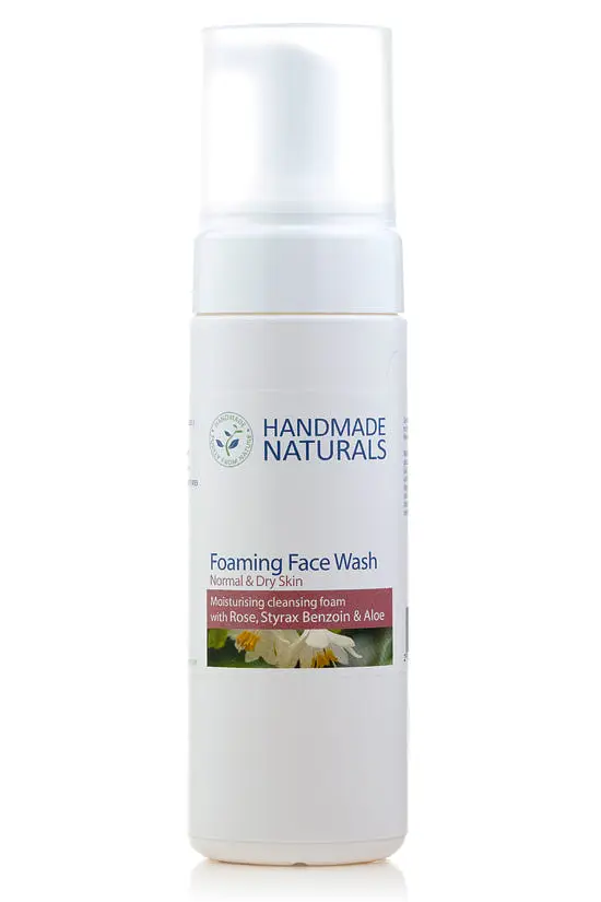 Handmade Naturals Moisturising Foaming Face Wash