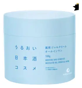 Hakutsuru Moisture Sake Cosmetics Medicated Gel Cream All-In-One