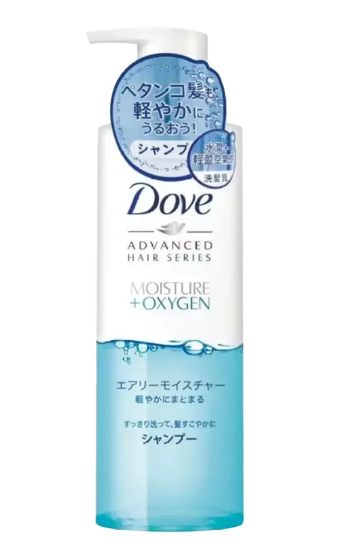 Dove Advanced Hair Series Moisture+Oxygen Shampoo Japan