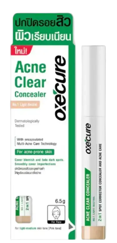 Oxecure Acne Clear Concealer 01 Light Neutral