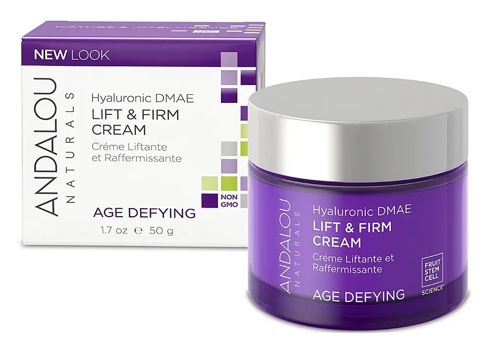 Andalou Naturals Age Defying Hyaluronic DMAE Lift & Firm Cream