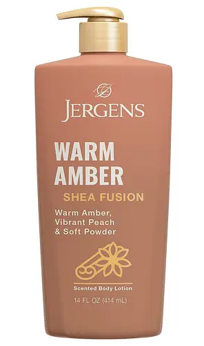 Jergens Skincare Shea Fusion Scented Body Lotion Warm Amber