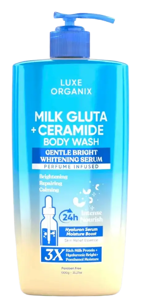 Luxe Organix Milk Gluta + Ceramide Body Wash
