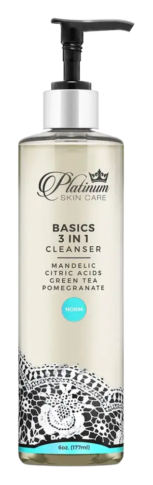Platinum Skincare Basics 3 In 1 Cleanser