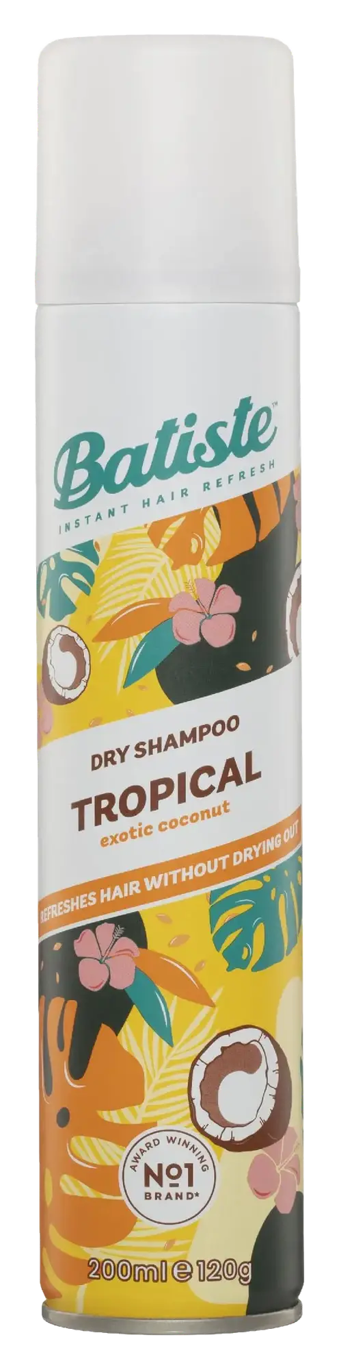 Batiste Dry Shampoo Tropical 1.06oz., 4.23oz., 6.35oz., 8.47oz.