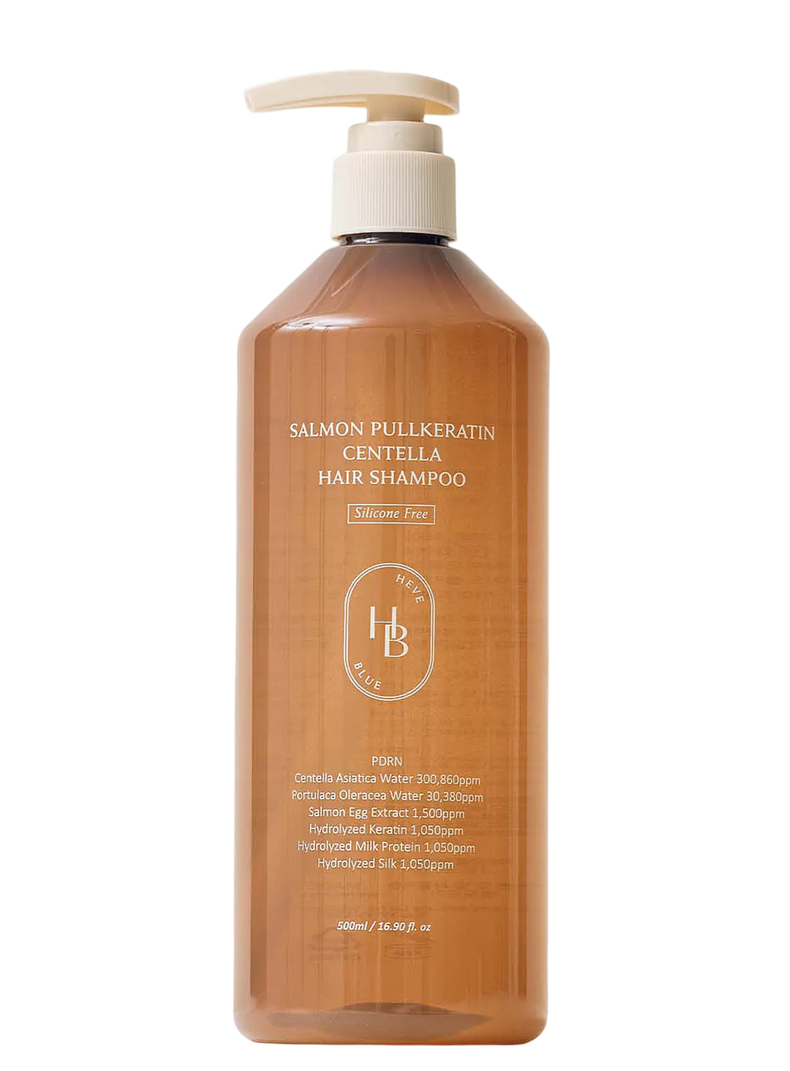 Heveblue Salmon Pullkeratin Centella Hair Shampoo