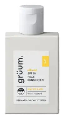 grüum SPF50 Face Sunscreen