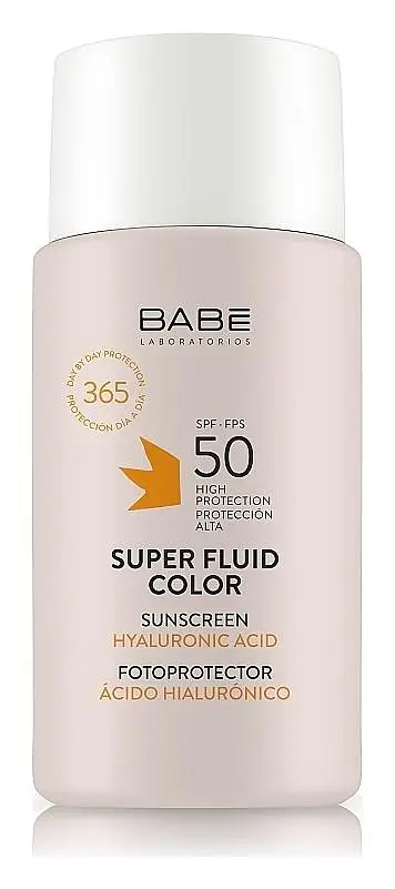 BABE Laboratorios Super Fluid Color Sunscreen SPF 50