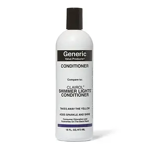 Generic Value Products Purple Conditioner Compare To Clairol Shimmer Lights Conditioner