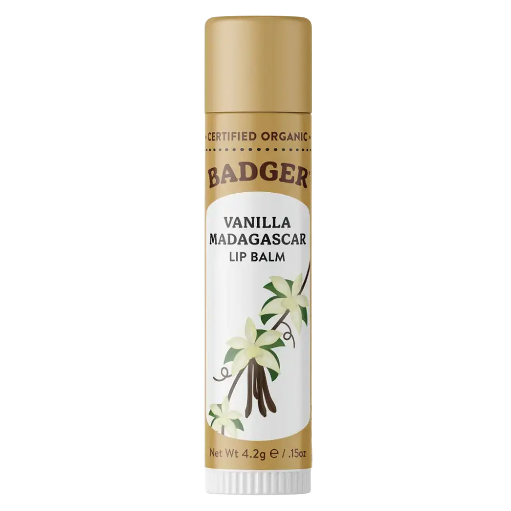 Badger Classic Lip Balm Vanilla Madagascar