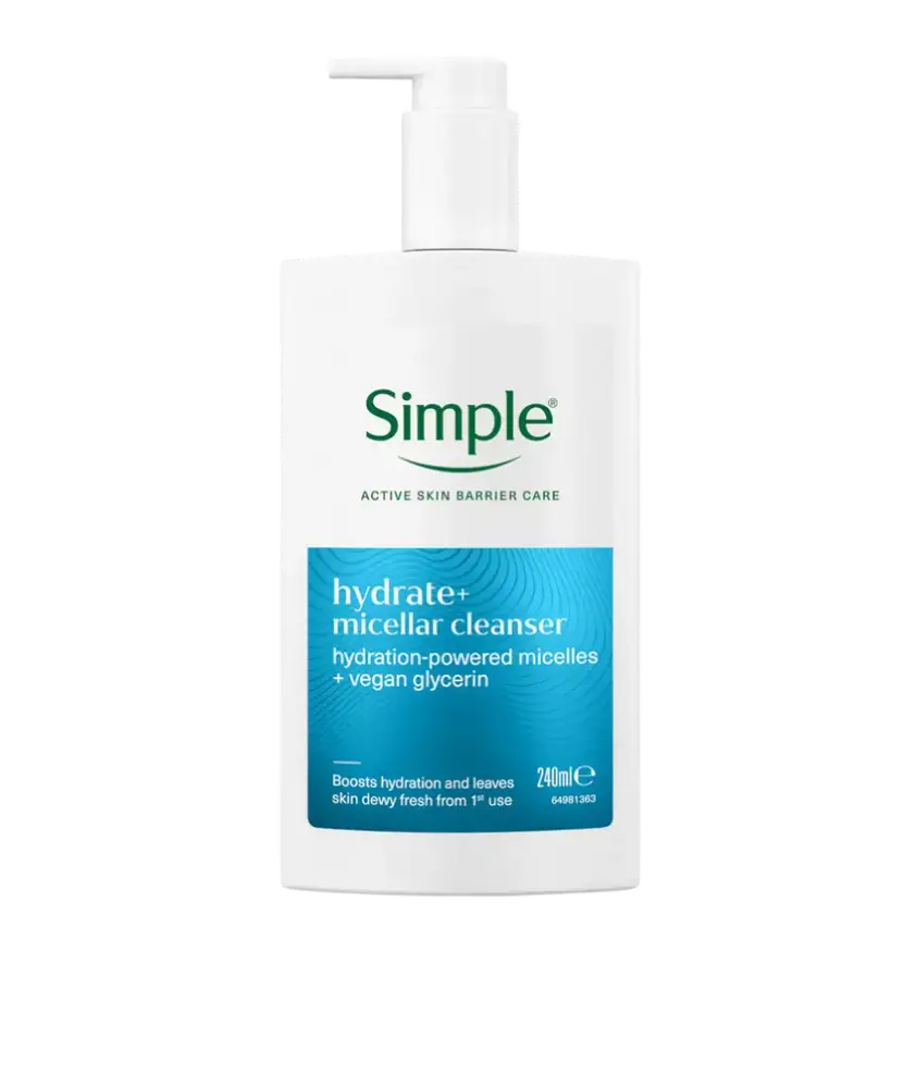 Simple Skincare Hydrate+ Micellar Cleanser