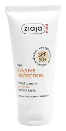 Ziaja UVA/UVB Tinted Cream SPF 50+ Natural