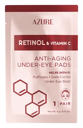 Azure Retinol & Vitamin C Anti-Aging Under Eye Pads
