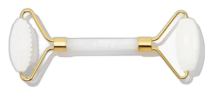Loops White Jade Stone Facial Roller