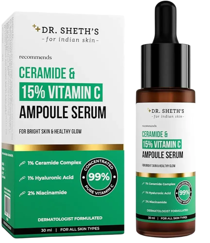 Dr. Sheth's Ceramide & 15% Vitamin C Ampoule Serum