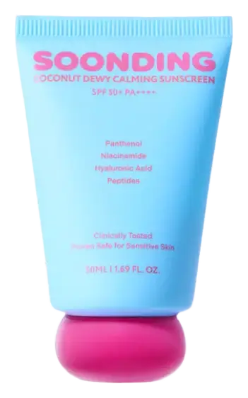Soonding Coconut Dewy Calming Sunscreen SPF 50+