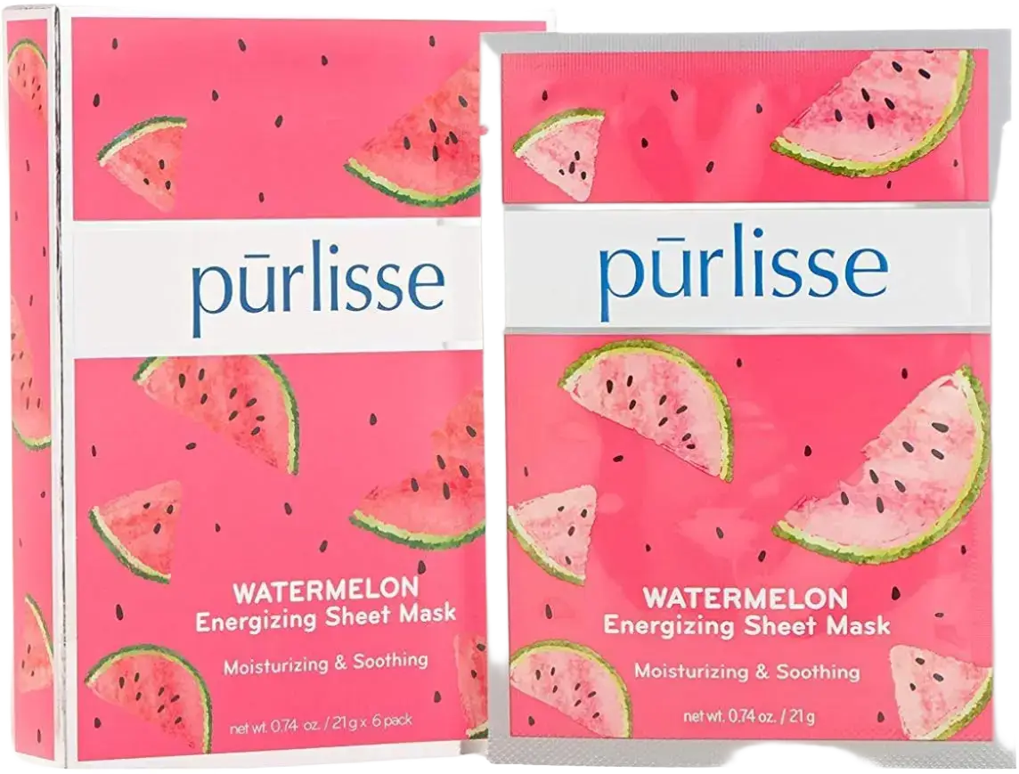 Purlisse Watermelon Energizing Sheet Mask