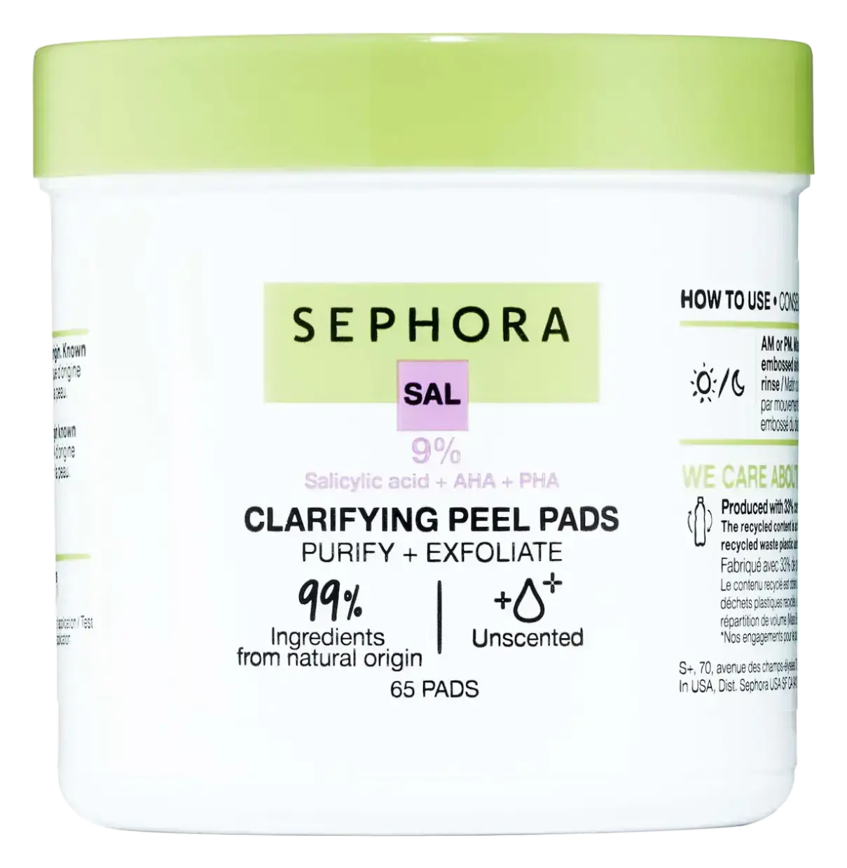 Sephora Collection Clarifying Peel Pads with Salicylic Acid