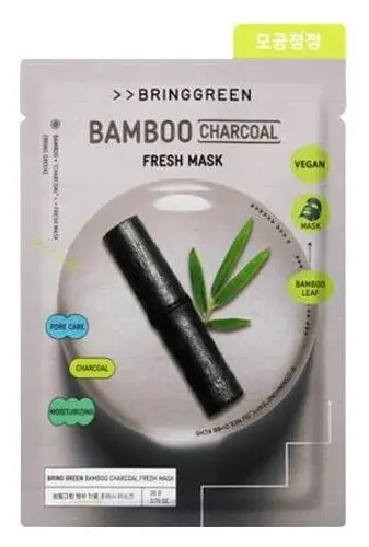 Bring Green Fresh Mask Sheet Bamboo Charcoal