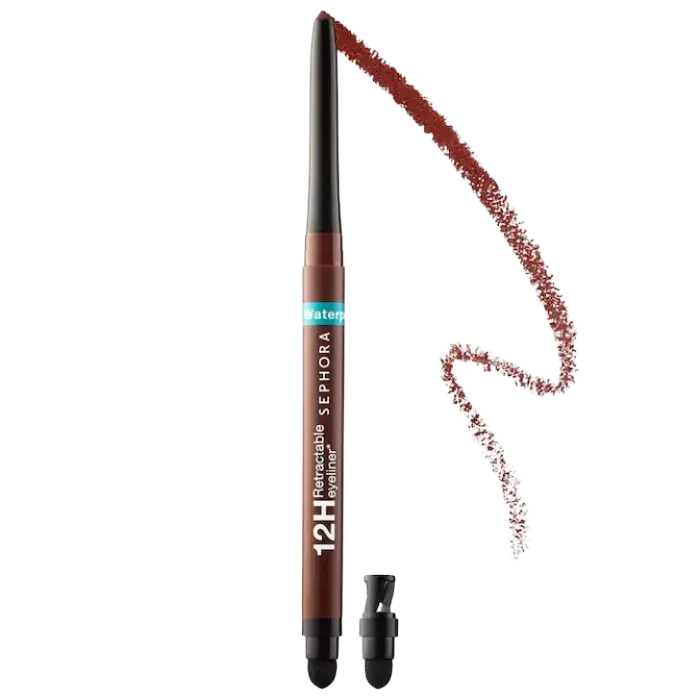 Sephora Collection Waterproof 12HR Retractable Eyeliner Pencil 30 Matte Chocolate Brown