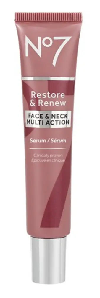 No7 Restore & Renew Multi Action Face & Neck Serum