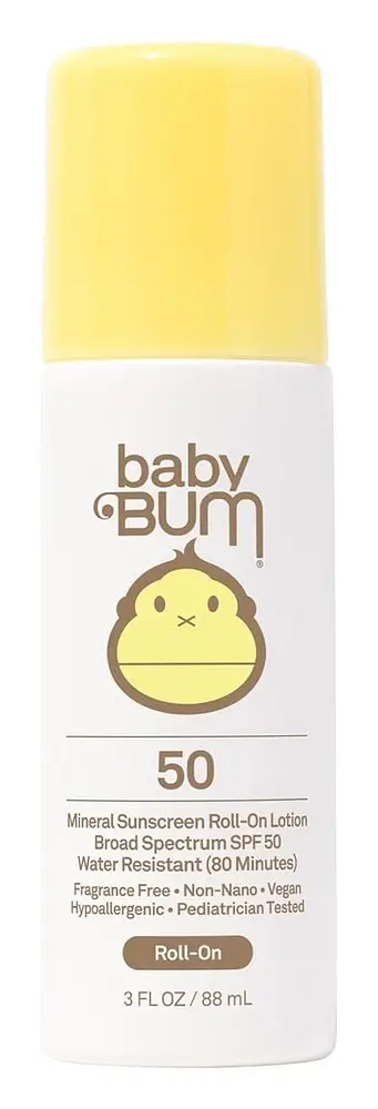 Sun Bum Baby Bum Mineral SPF 50 Roll-On Sunscreen