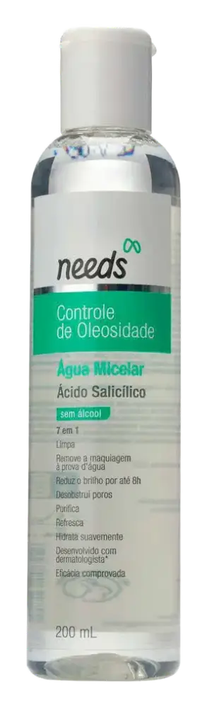 Needs Água Micelar Controle De Oleosidade